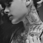 Фото красивые тату на шее 12.08.2019 №001 - beautiful tattoos on the neck - tatufoto.com