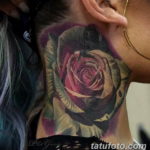 Фото красивые тату на шее 12.08.2019 №002 - beautiful tattoos on the neck - tatufoto.com