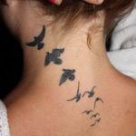 Фото красивые тату на шее 12.08.2019 №004 - beautiful tattoos on the neck - tatufoto.com
