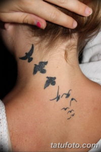 Фото красивые тату на шее 12.08.2019 №004 - beautiful tattoos on the neck - tatufoto.com