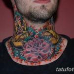 Фото красивые тату на шее 12.08.2019 №010 - beautiful tattoos on the neck - tatufoto.com