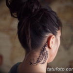 Фото красивые тату на шее 12.08.2019 №013 - beautiful tattoos on the neck - tatufoto.com