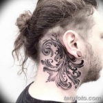 Фото красивые тату на шее 12.08.2019 №015 - beautiful tattoos on the neck - tatufoto.com