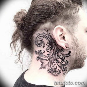Фото красивые тату на шее 12.08.2019 №015 - beautiful tattoos on the neck - tatufoto.com