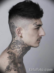 Фото красивые тату на шее 12.08.2019 №023 - beautiful tattoos on the neck - tatufoto.com