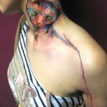 Фото красивые тату на шее 12.08.2019 №024 - beautiful tattoos on the neck - tatufoto.com