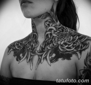 Фото красивые тату на шее 12.08.2019 №025 - beautiful tattoos on the neck - tatufoto.com