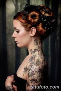 Фото красивые тату на шее 12.08.2019 №028 - beautiful tattoos on the neck - tatufoto.com