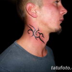 Фото красивые тату на шее 12.08.2019 №032 - beautiful tattoos on the neck - tatufoto.com