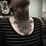 Фото красивые тату на шее 12.08.2019 №039 - beautiful tattoos on the neck - tatufoto.com