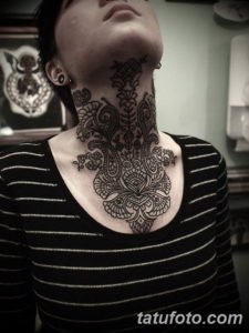 Фото красивые тату на шее 12.08.2019 №039 - beautiful tattoos on the neck - tatufoto.com