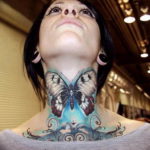 Фото красивые тату на шее 12.08.2019 №055 - beautiful tattoos on the neck - tatufoto.com