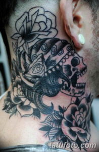 Фото красивые тату на шее 12.08.2019 №056 - beautiful tattoos on the neck - tatufoto.com