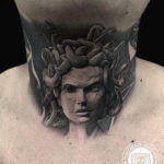 Фото красивые тату на шее 12.08.2019 №061 - beautiful tattoos on the neck - tatufoto.com