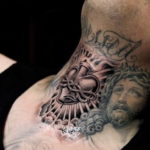 Фото красивые тату на шее 12.08.2019 №094 - beautiful tattoos on the neck - tatufoto.com