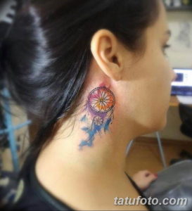 Фото красивые тату на шее 12.08.2019 №106 - beautiful tattoos on the neck - tatufoto.com