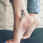 Фото красивые тату на щиколотке 12.08.2019 №001 - beautiful ankle tattoos - tatufoto.com