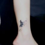 Фото красивые тату на щиколотке 12.08.2019 №002 - beautiful ankle tattoos - tatufoto.com