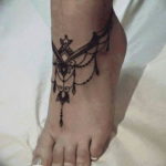 Фото красивые тату на щиколотке 12.08.2019 №005 - beautiful ankle tattoos - tatufoto.com