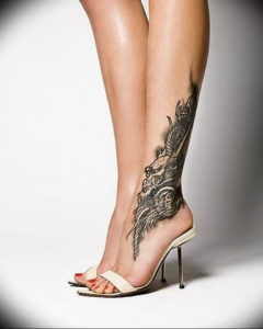 Фото красивые тату на щиколотке 12.08.2019 №006 - beautiful ankle tattoos - tatufoto.com