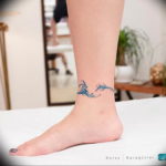 Фото красивые тату на щиколотке 12.08.2019 №007 - beautiful ankle tattoos - tatufoto.com