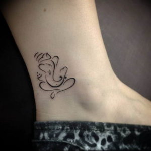 Фото красивые тату на щиколотке 12.08.2019 №008 - beautiful ankle tattoos - tatufoto.com