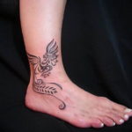 Фото красивые тату на щиколотке 12.08.2019 №010 - beautiful ankle tattoos - tatufoto.com