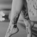 Фото красивые тату на щиколотке 12.08.2019 №012 - beautiful ankle tattoos - tatufoto.com