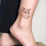 Фото красивые тату на щиколотке 12.08.2019 №017 - beautiful ankle tattoos - tatufoto.com
