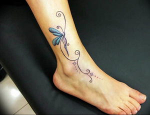 Фото красивые тату на щиколотке 12.08.2019 №018 - beautiful ankle tattoos - tatufoto.com