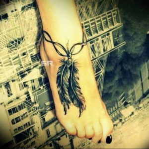 Фото красивые тату на щиколотке 12.08.2019 №020 - beautiful ankle tattoos - tatufoto.com