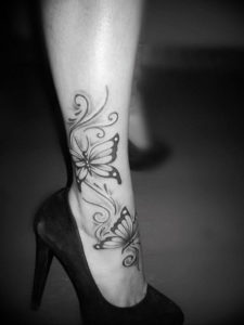 Фото красивые тату на щиколотке 12.08.2019 №021 - beautiful ankle tattoos - tatufoto.com