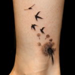 Фото красивые тату на щиколотке 12.08.2019 №024 - beautiful ankle tattoos - tatufoto.com