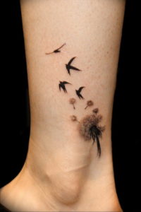 Фото красивые тату на щиколотке 12.08.2019 №024 - beautiful ankle tattoos - tatufoto.com