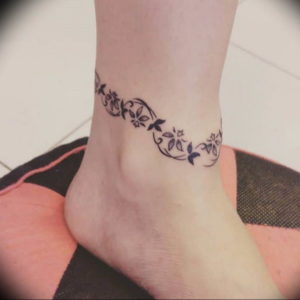Фото красивые тату на щиколотке 12.08.2019 №025 - beautiful ankle tattoos - tatufoto.com