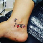 Фото красивые тату на щиколотке 12.08.2019 №026 - beautiful ankle tattoos - tatufoto.com
