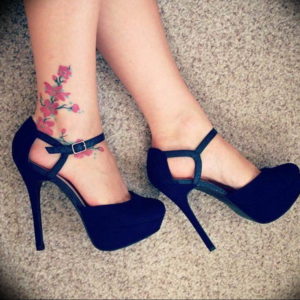 Фото красивые тату на щиколотке 12.08.2019 №029 - beautiful ankle tattoos - tatufoto.com
