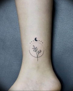 Фото красивые тату на щиколотке 12.08.2019 №031 - beautiful ankle tattoos - tatufoto.com