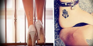 Фото красивые тату на щиколотке 12.08.2019 №038 - beautiful ankle tattoos - tatufoto.com
