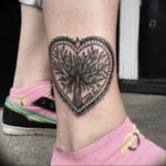 Фото красивые тату на щиколотке 12.08.2019 №044 - beautiful ankle tattoos - tatufoto.com