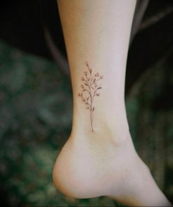 Фото красивые тату на щиколотке 12.08.2019 №049 - beautiful ankle tattoos - tatufoto.com