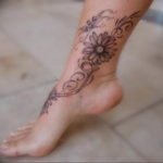 Фото красивые тату на щиколотке 12.08.2019 №051 - beautiful ankle tattoos - tatufoto.com