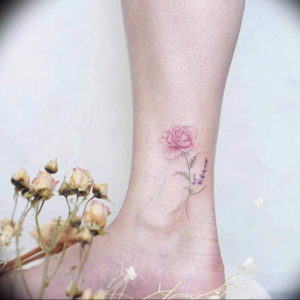 Фото красивые тату на щиколотке 12.08.2019 №054 - beautiful ankle tattoos - tatufoto.com