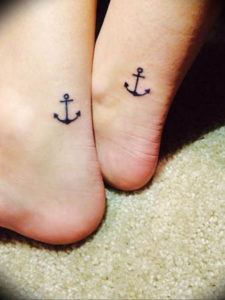 Фото красивые тату на щиколотке 12.08.2019 №060 - beautiful ankle tattoos - tatufoto.com