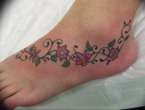 Фото красивые тату на щиколотке 12.08.2019 №064 - beautiful ankle tattoos - tatufoto.com