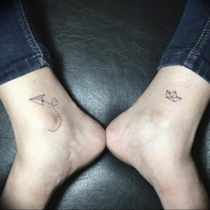 Фото красивые тату на щиколотке 12.08.2019 №065 - beautiful ankle tattoos - tatufoto.com