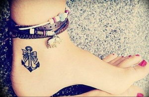 Фото красивые тату на щиколотке 12.08.2019 №067 - beautiful ankle tattoos - tatufoto.com