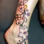Фото красивые тату на щиколотке 12.08.2019 №068 - beautiful ankle tattoos - tatufoto.com
