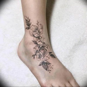 Фото красивые тату на щиколотке 12.08.2019 №069 - beautiful ankle tattoos - tatufoto.com