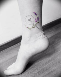 Фото красивые тату на щиколотке 12.08.2019 №071 - beautiful ankle tattoos - tatufoto.com